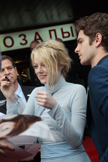 Premiere of Marc Webb's film "The Amazing Spider-Man"