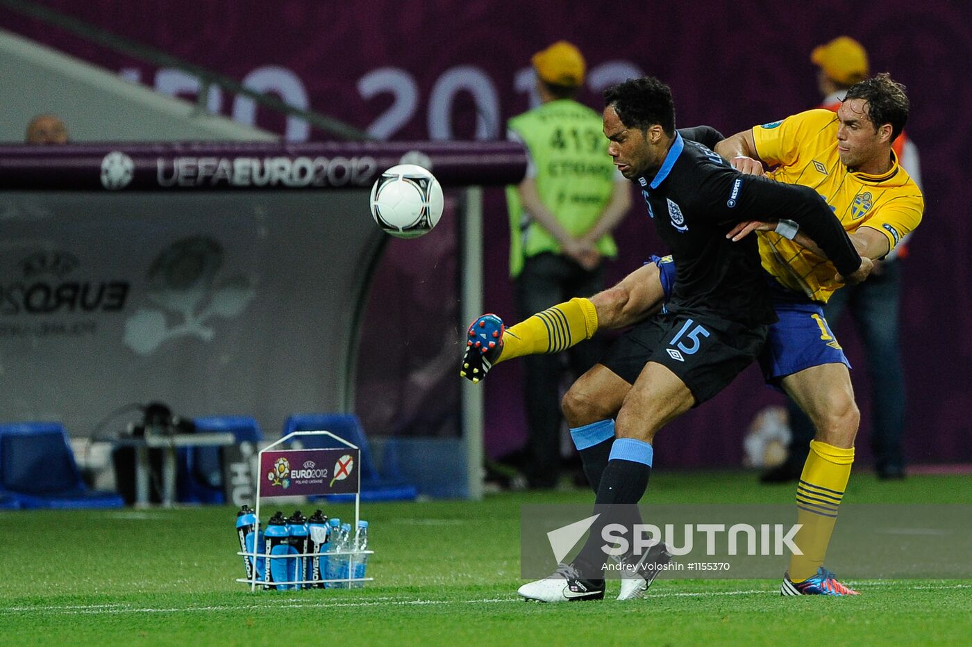 Football Euro 2012. Sweden vs. England
