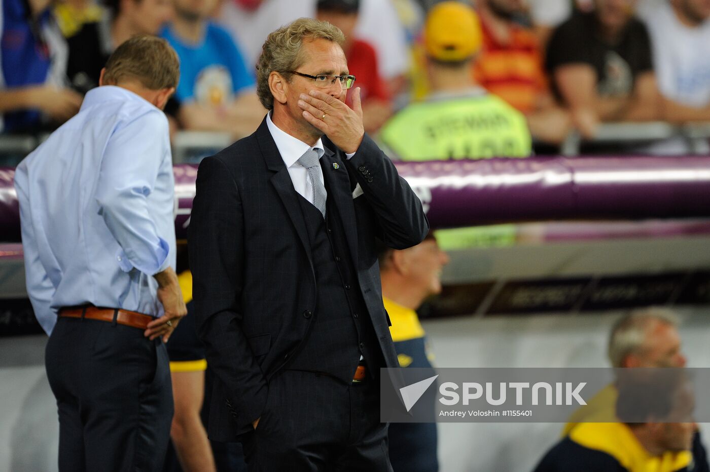 Football. Euro 2012. Sweden vs. England