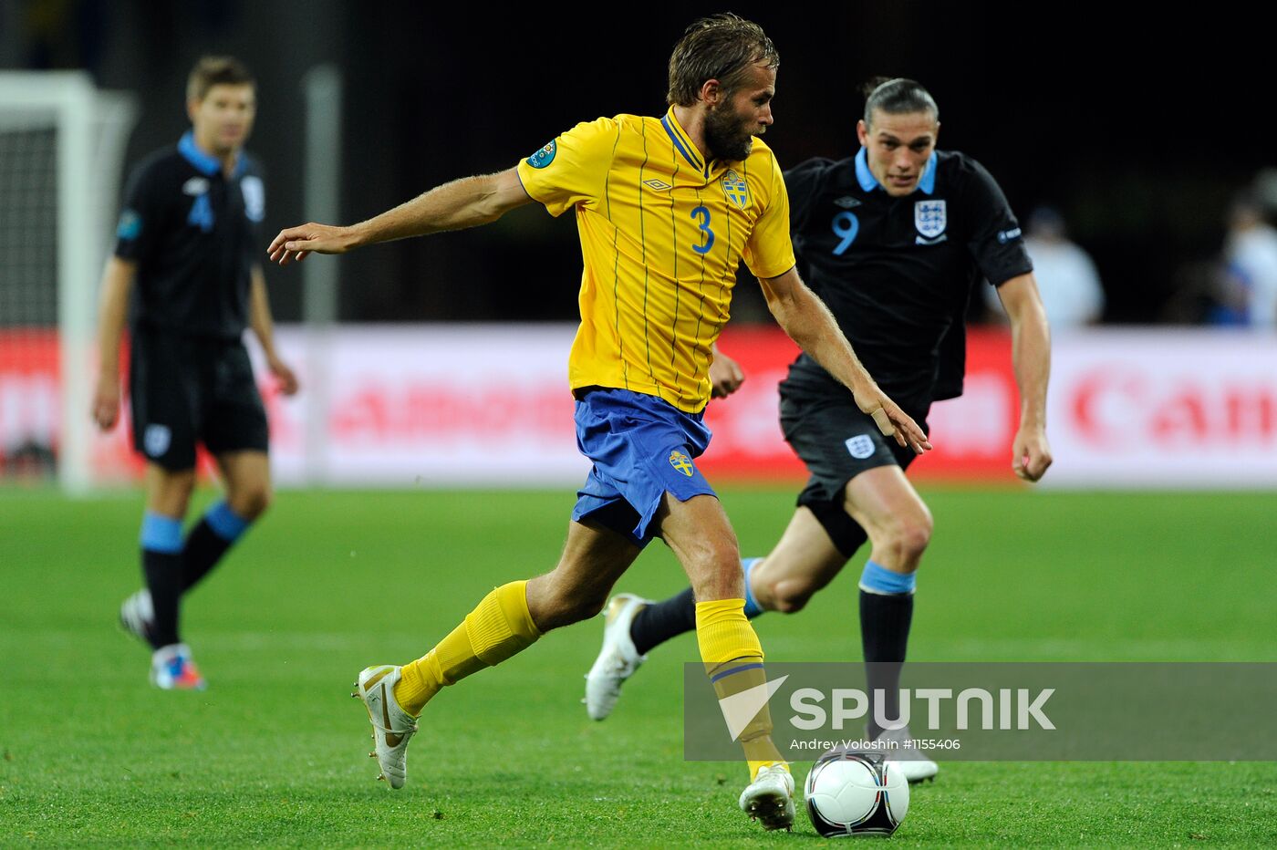 Football. Euro 2012. Sweden vs. England