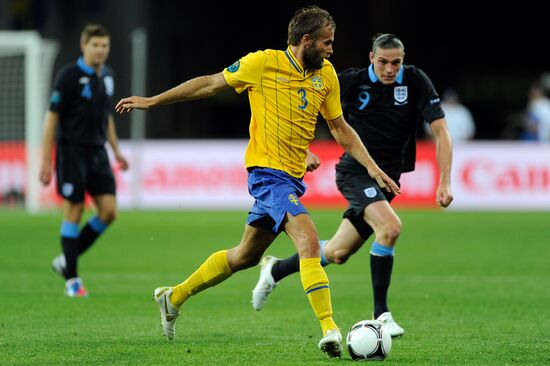 Football. Euro 2012. Sweden vs. England