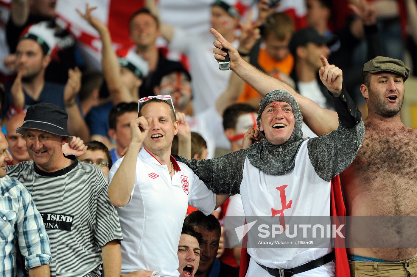 Football. Euro 2012. Sweden vs. England