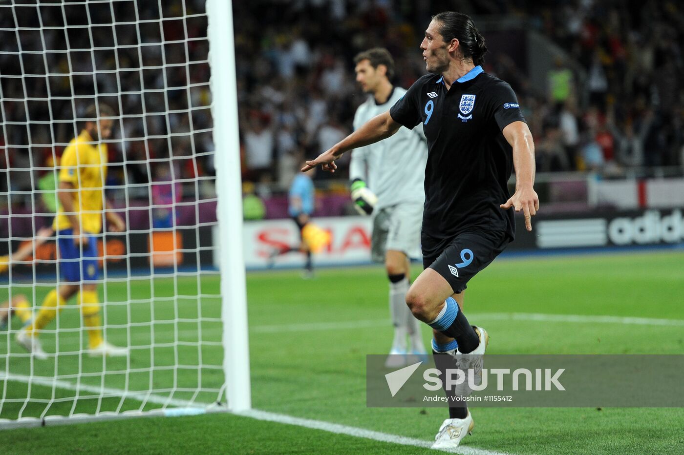 Football. Euro 2012. Sweden vs. England
