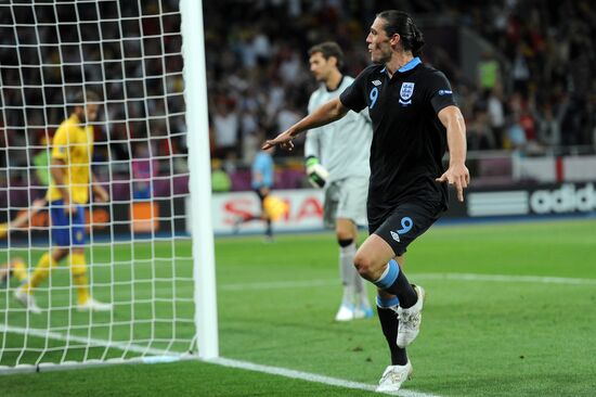 Football. Euro 2012. Sweden vs. England