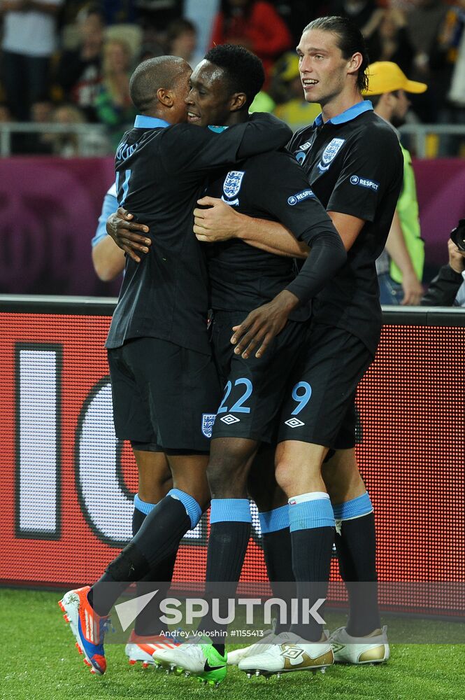 Football. Euro 2012. Sweden vs. England