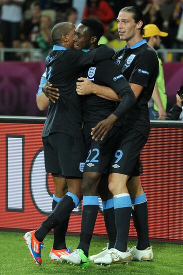 Football. Euro 2012. Sweden vs. England
