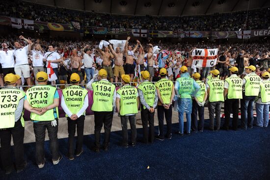 Football. Euro 2012. Sweden vs. England