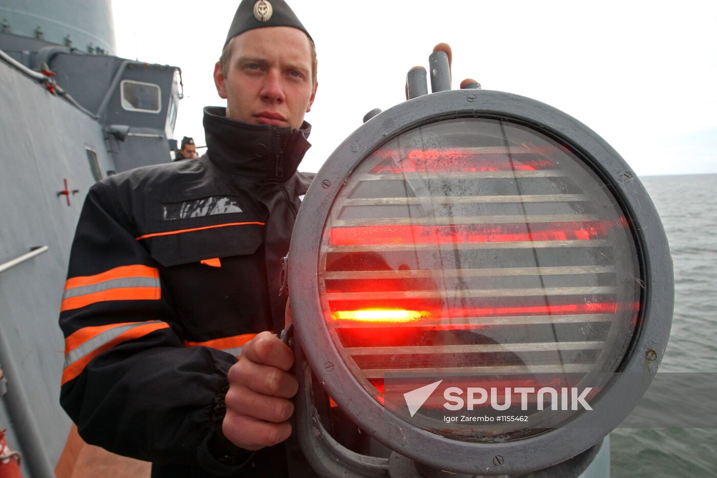 Tactical exercises of Russian Baltic Fleet