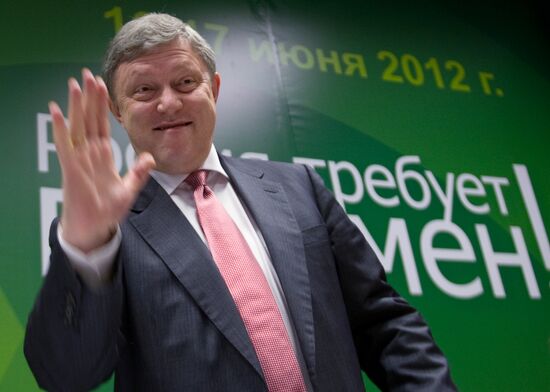 17th Congress of Yabloko Party