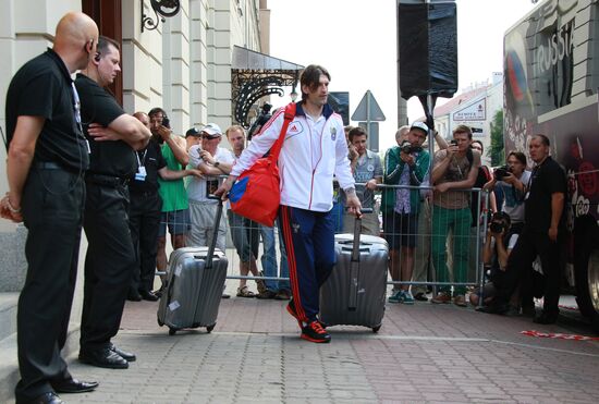 Russia's football team leaves Euro Cup