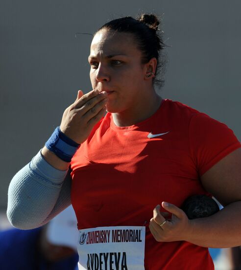 Track and field athletics. Znamensky Brothers Memorial - 2012