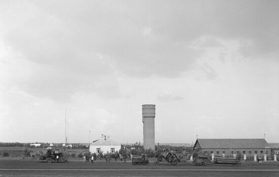 Farm yard of the Millerovsk Machine and Tractor Station