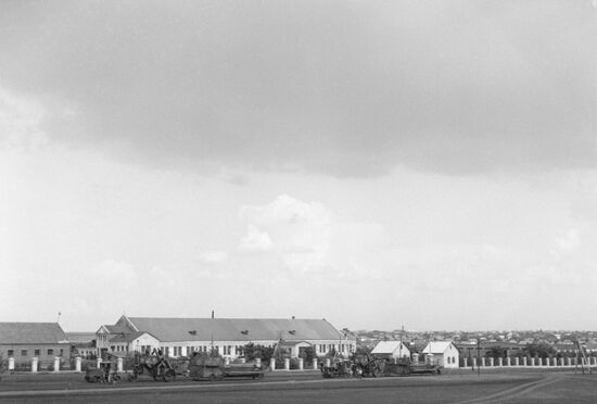 Farm yard of the Millerovsk Machine and Tractor Station