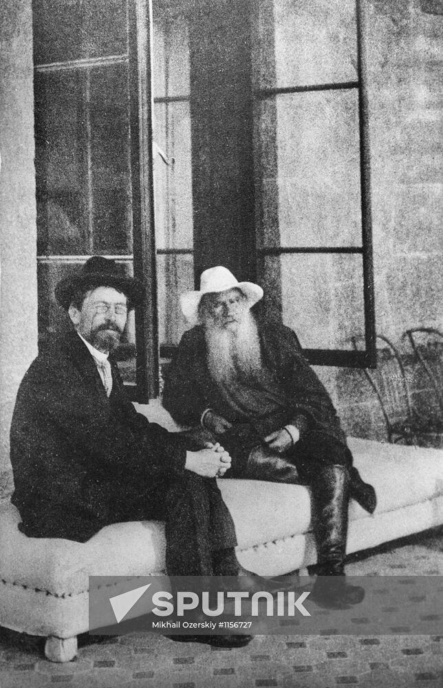 Russian writer Leo Tolstoy
