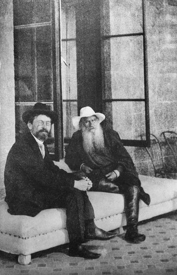 Russian writer Leo Tolstoy