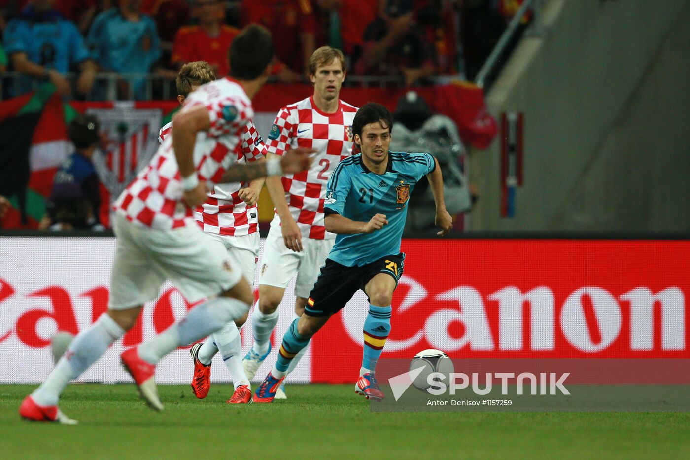 UEFA Euro 2012. Croatia vs. Spain