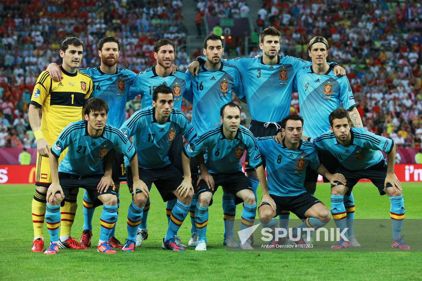 UEFA Euro 2012. Croatia vs. Spain