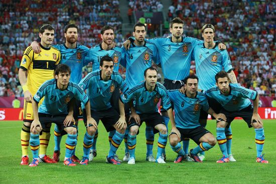 UEFA Euro 2012. Croatia vs. Spain