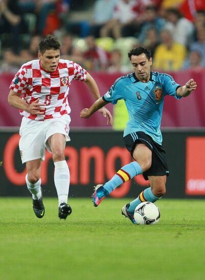 UEFA Euro 2012. Croatia vs. Spain