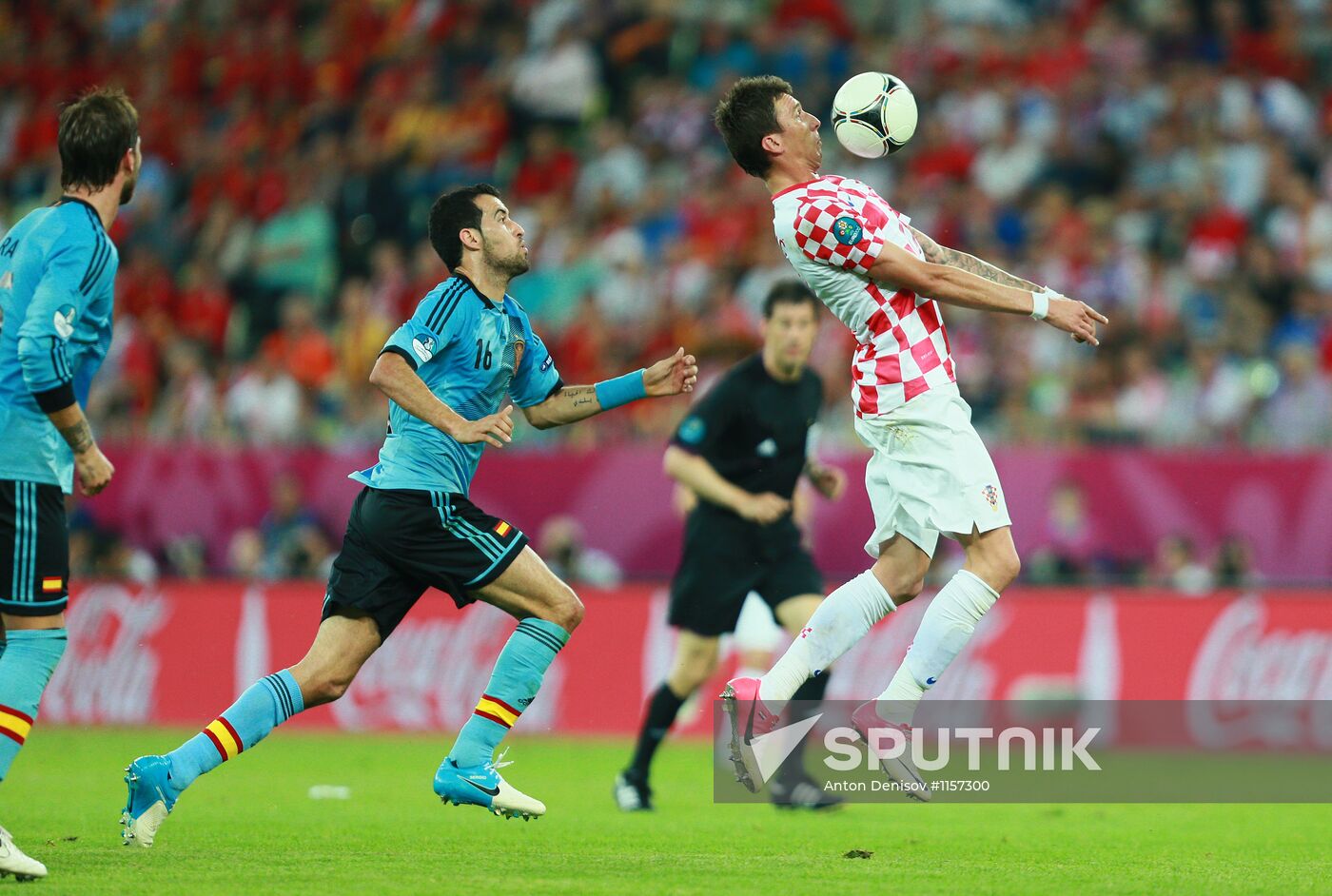 UEFA Euro 2012. Croatia vs. Spain