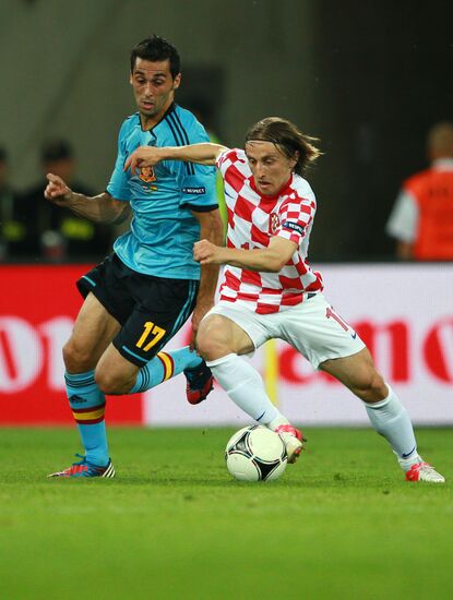 UEFA Euro 2012. Croatia vs. Spain
