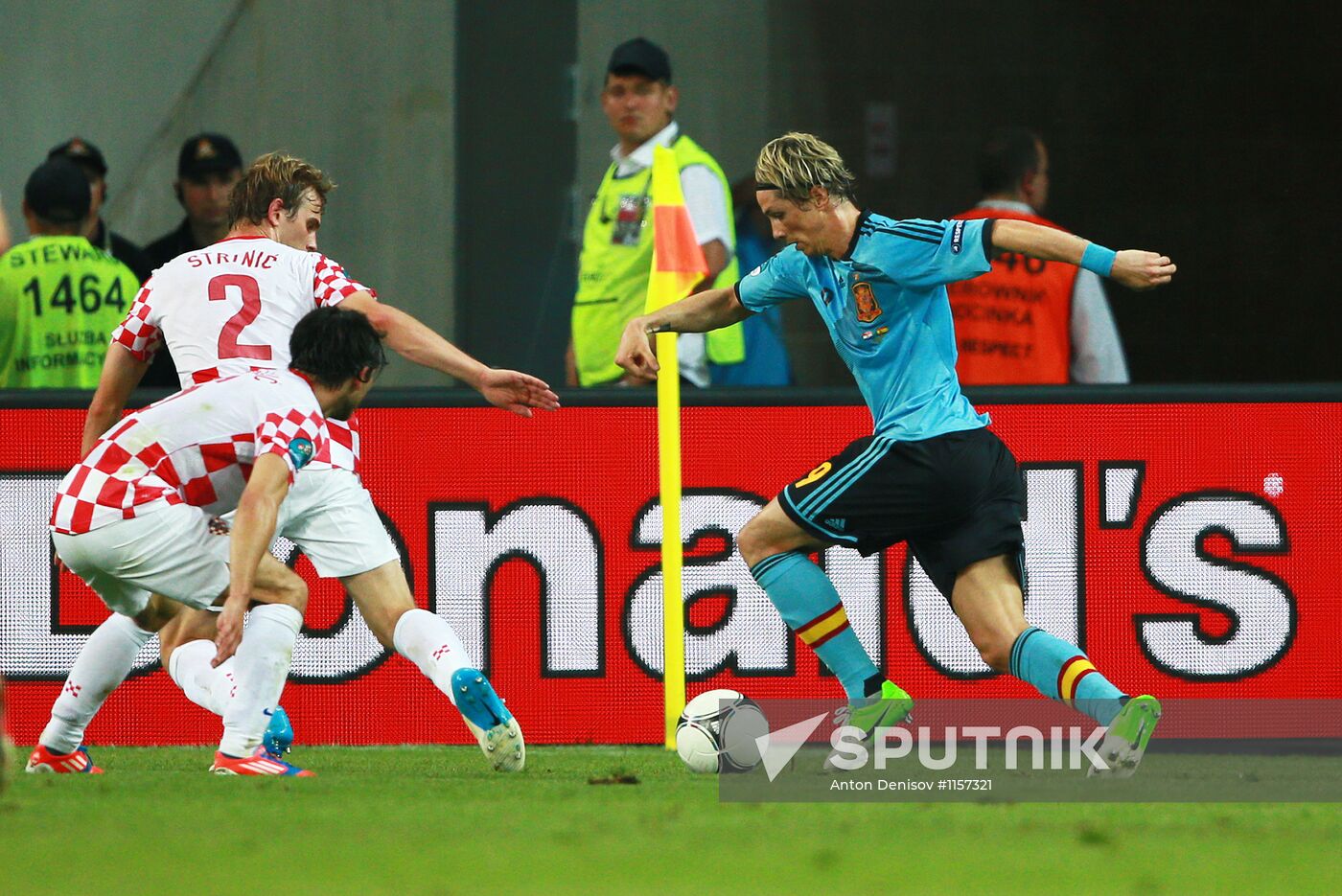 UEFA Euro 2012. Croatia vs. Spain