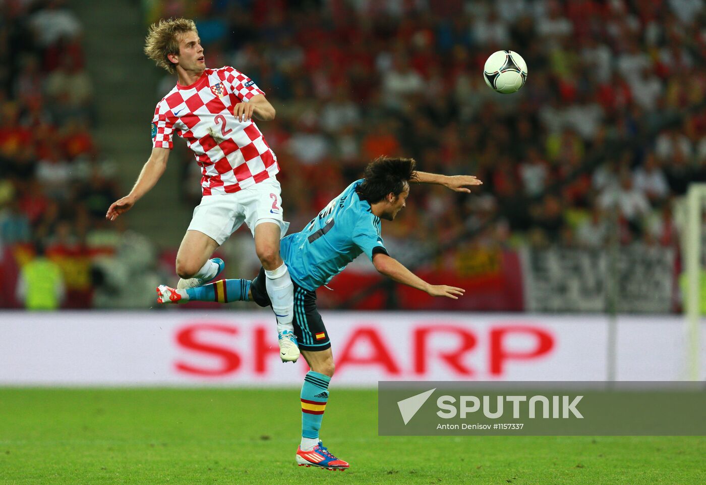 UEFA Euro 2012. Croatia vs. Spain