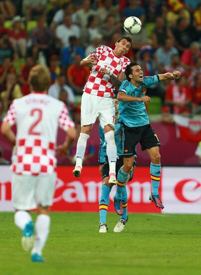 UEFA Euro 2012. Croatia vs. Spain