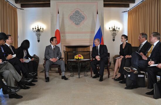 President Vladimir Putin meets Prime Minister of Japan Y. Noda