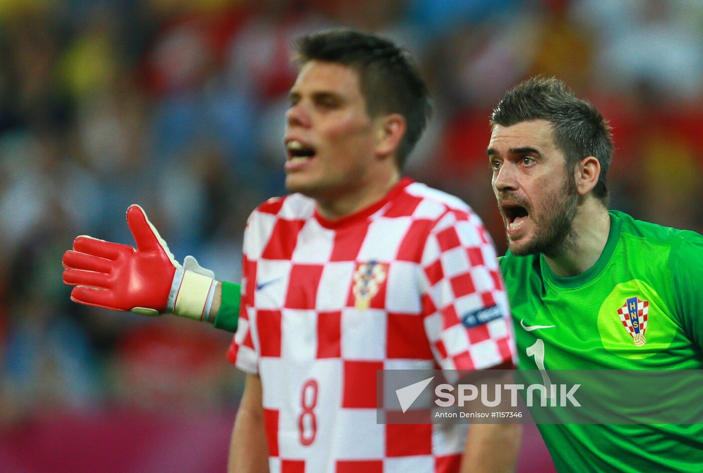 UEFA Euro 2012. Croatia vs. Spain