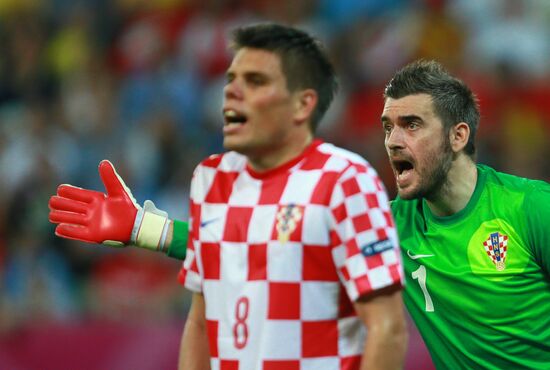 UEFA Euro 2012. Croatia vs. Spain