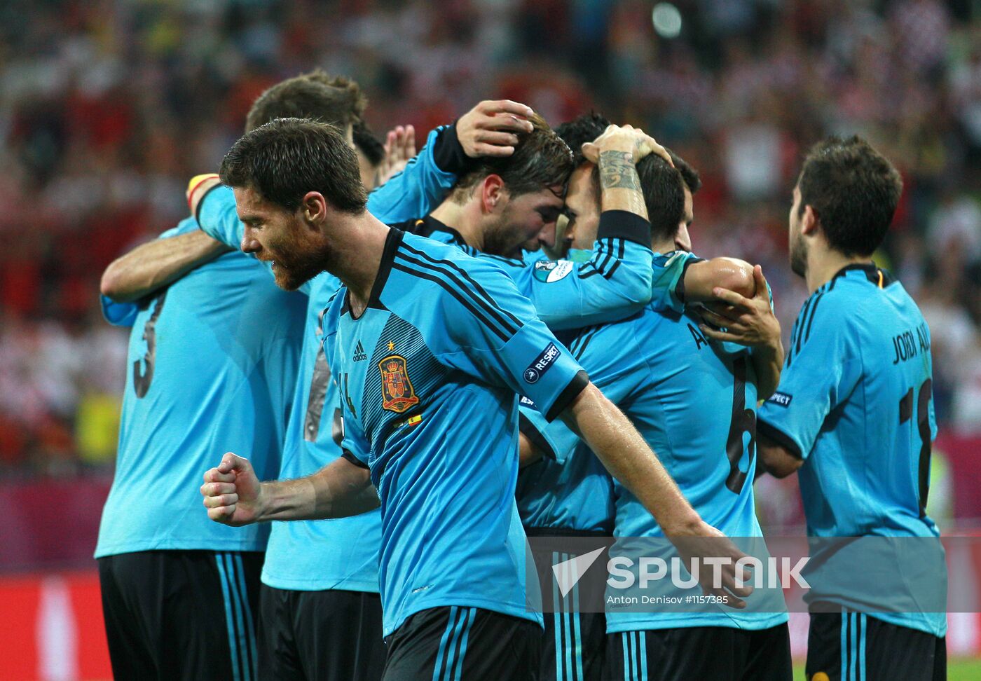 UEFA Euro 2012. Croatia vs. Spain