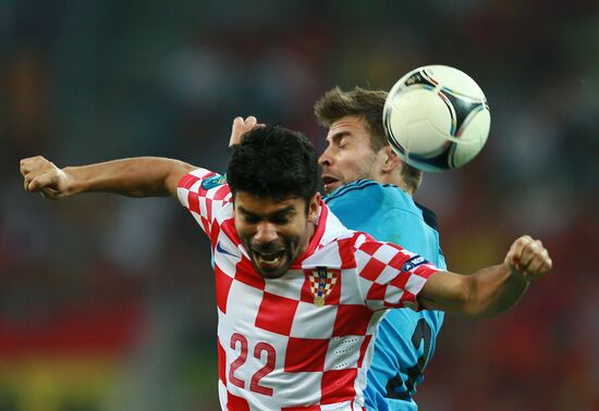 UEFA Euro 2012. Croatia vs. Spain