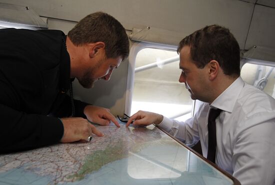 Dmitry Medvedev's working visit to North Caucasus