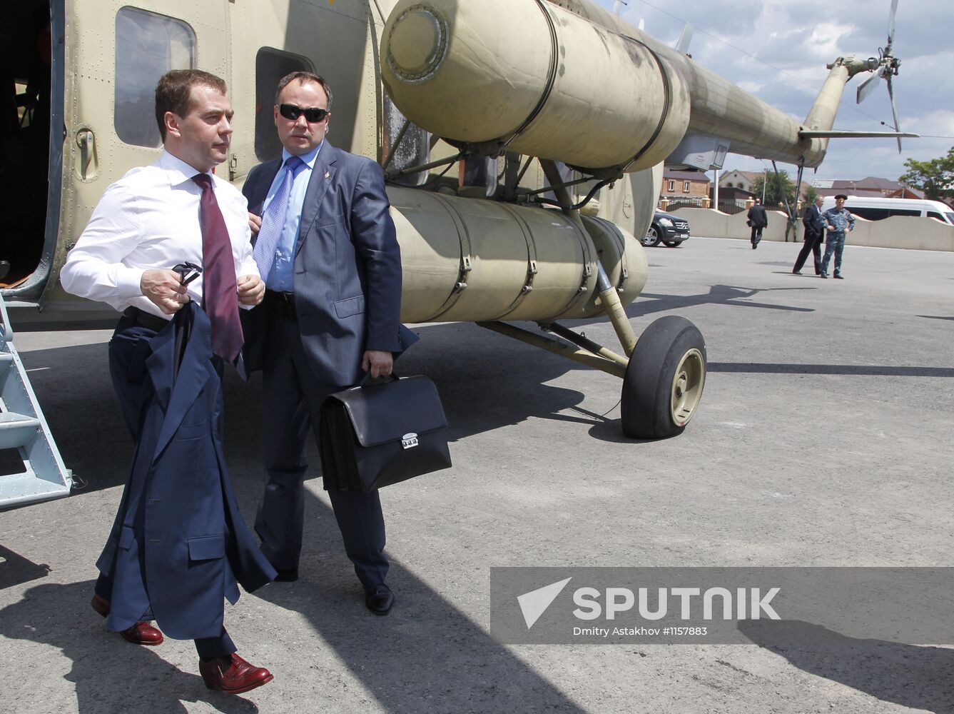 Dmitry Medvedev's working visit to North Caucasus