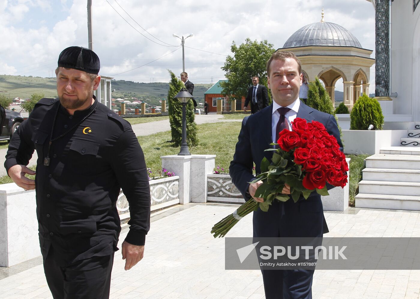 Dmitry Medvedev's working visit to North Caucasus