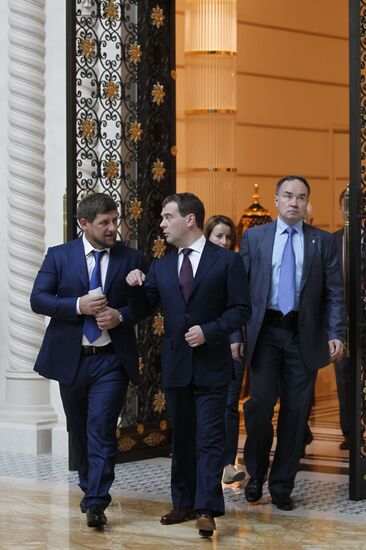 Dmitry Medvedev's working visit to North Caucasus