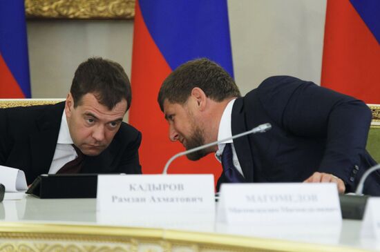 Dmitry Medvedev's working visit to North Caucasus