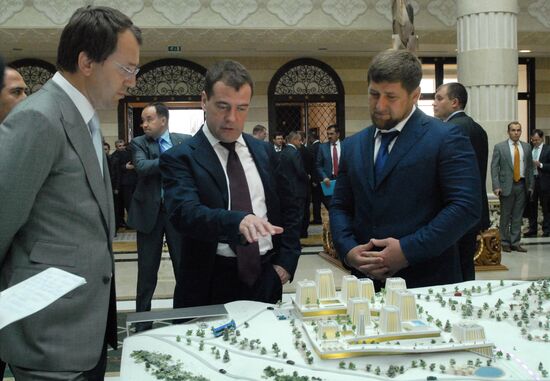 Dmitry Medvedev's working visit to North Caucasus