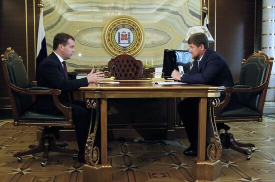 Dmitry Medvedev's working visit to North Caucasus