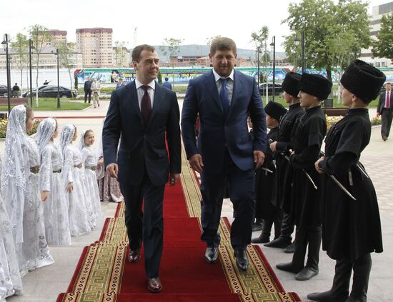 Dmitry Medvedev's working visit to North Caucasus