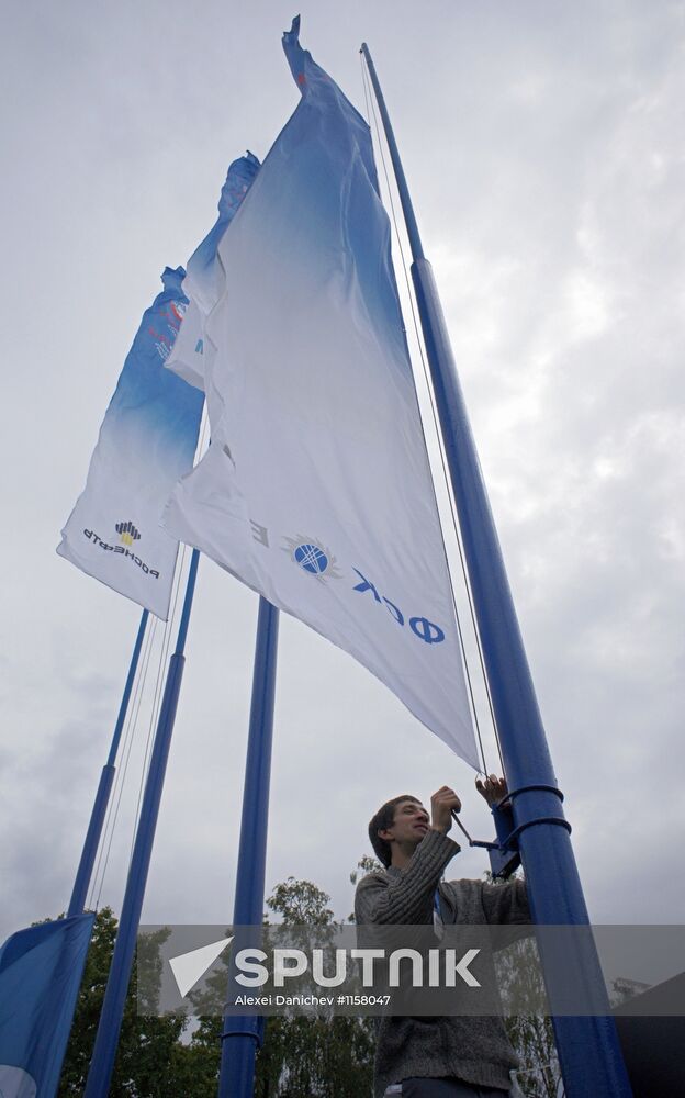 Preparations for opening SPIEF - 2012