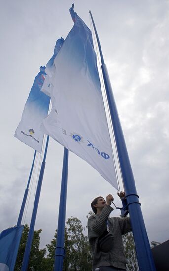 Preparations for opening SPIEF - 2012