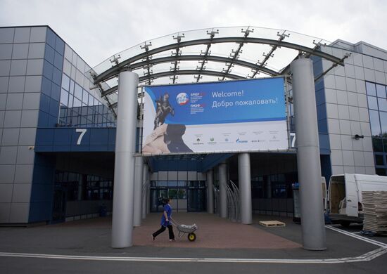 Preparations for opening SPIEF - 2012