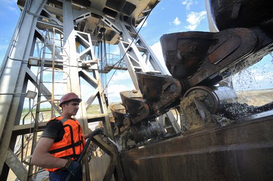 Work of ALROSA diamond mining corporation