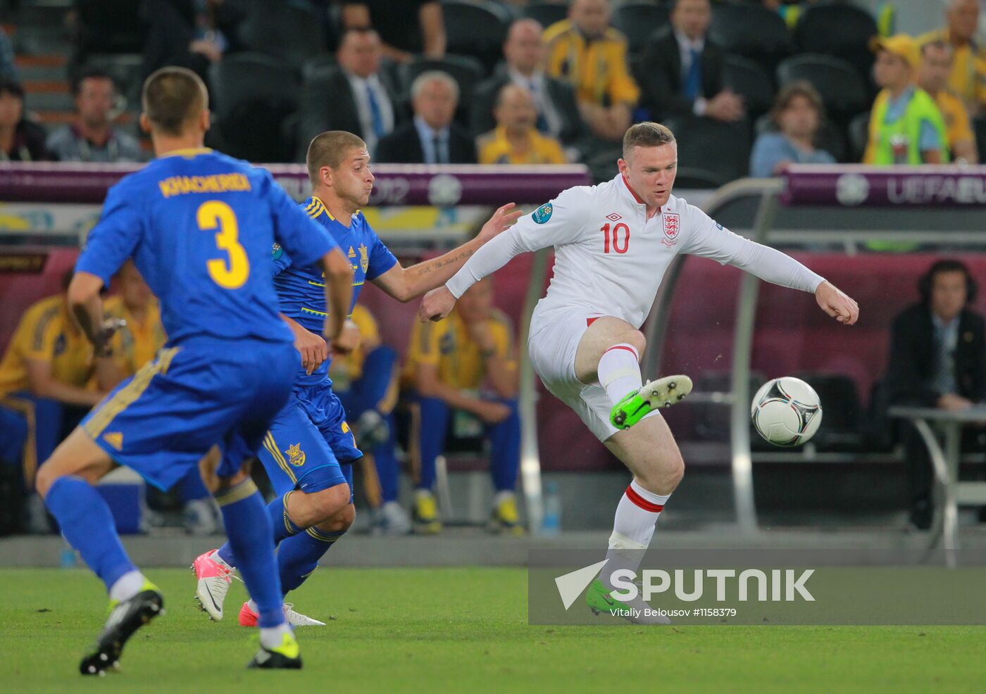 UEFA Euro 2012. Ukraine vs. England