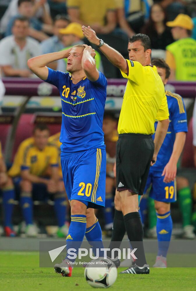 UEFA Euro 2012. Ukraine vs. England