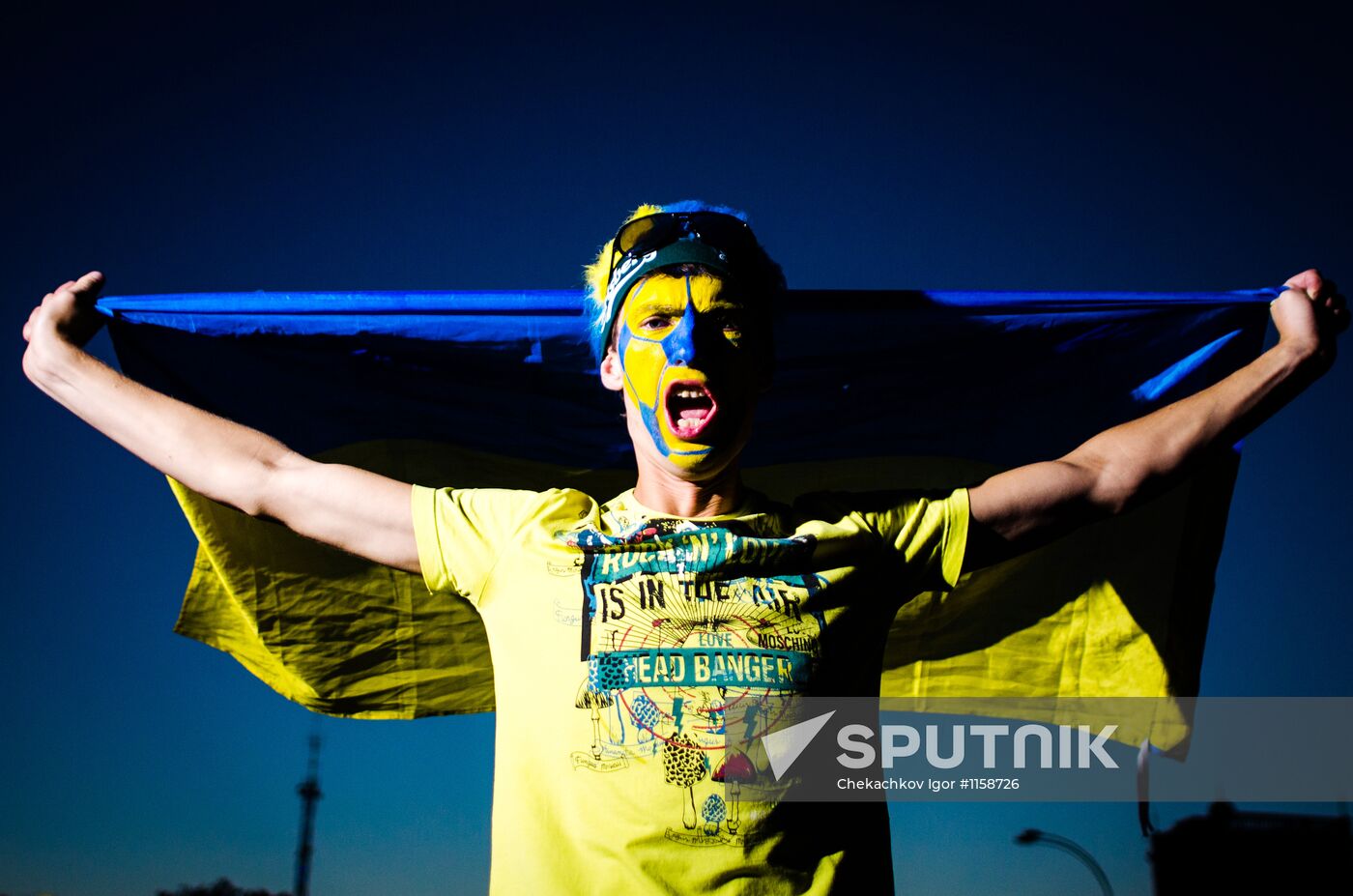 EURO 2012 Championship. England vs. Ukraine