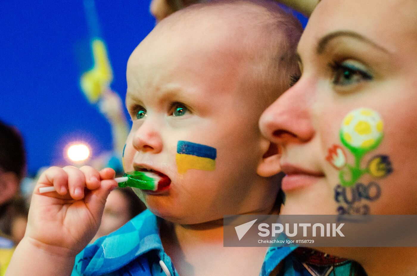 Football. Euro 2012. England vs. Ukraine