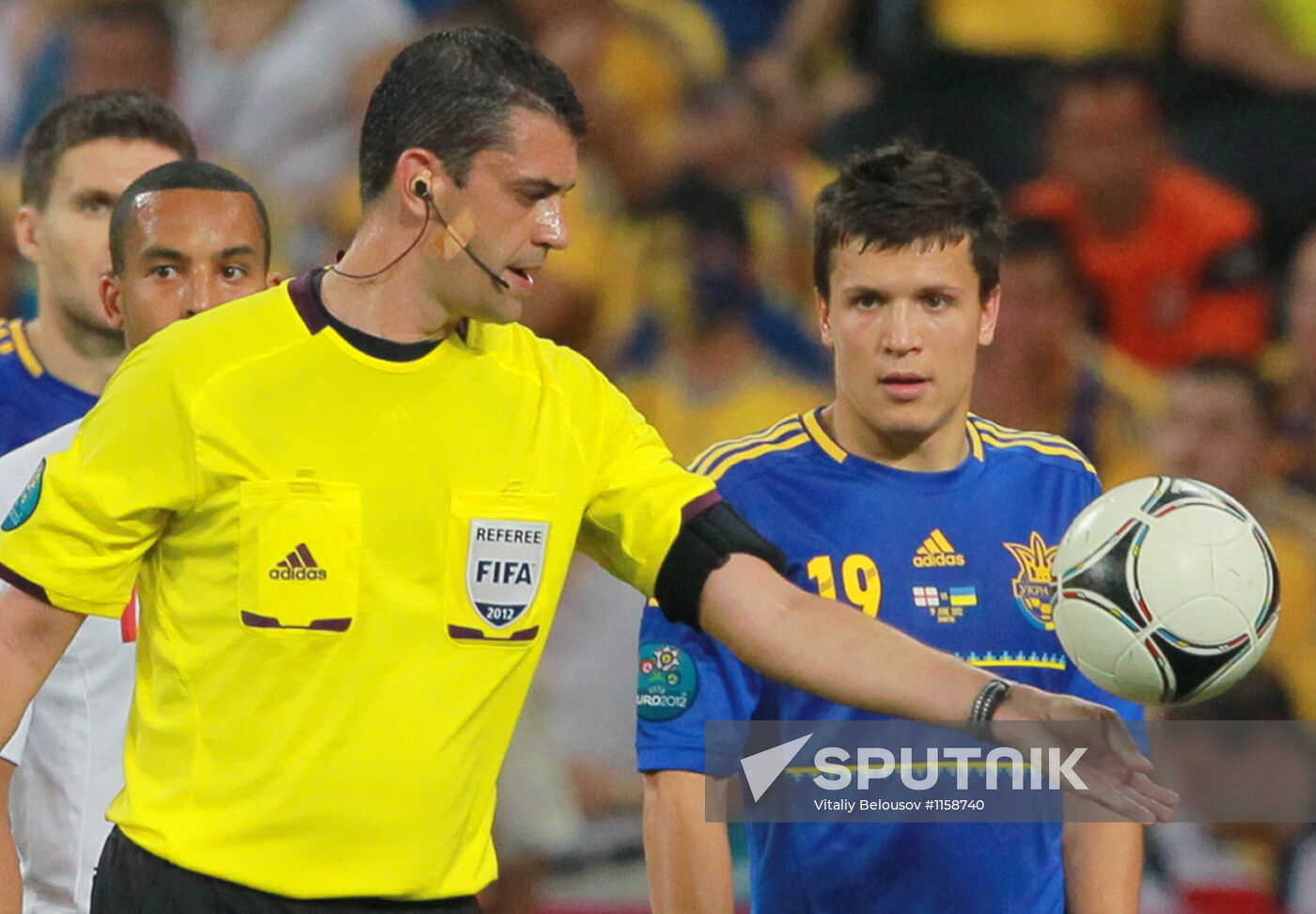 Football. Euro 2012. England vs. Ukraine